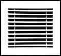 HVAC Premium 4"W X 4"H Linear Aluminum Clip-On Bar Return Air Grille by HVACPremium