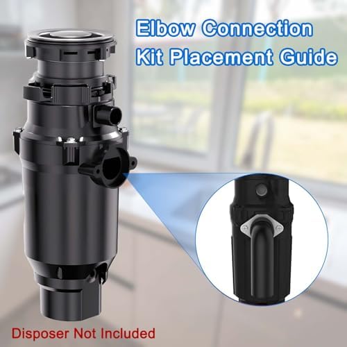 2 Set Garbage Disposal Drain Elbow Replacement Kit Garbage Disposal Drain - Image 4