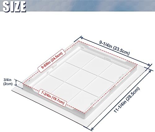 Flamorrow White Plastic Access Panel - Image 2