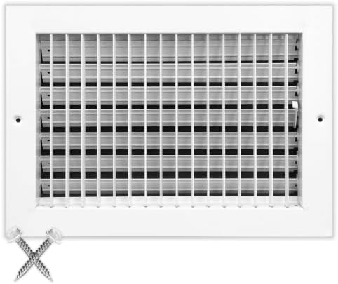 HVAC Premium 12"w X 8"h Adjustable AIR Supply Diffuser by HVACPremium