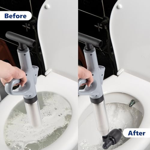 MaxxGeek Toilet Plunge Blaster, High Pressure Toilet Plunger, High-Pressure Air - Image 4