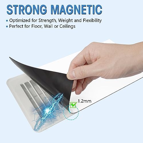 Zipcase 6 Pack Strong Magnetic Vent Covers, 5.5 inch X 12 inch - Image 5
