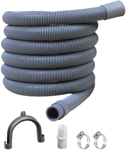 Washing Machine Drain Hose, Universal Flexible Washer Drain Hose Kit Compatible by Unknown