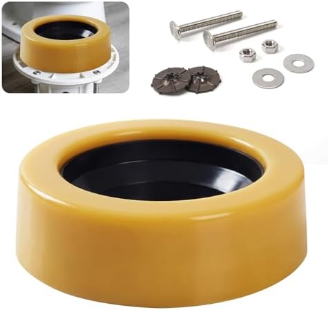 Extra Thick Toilet Wax Ring Kit by Unknown