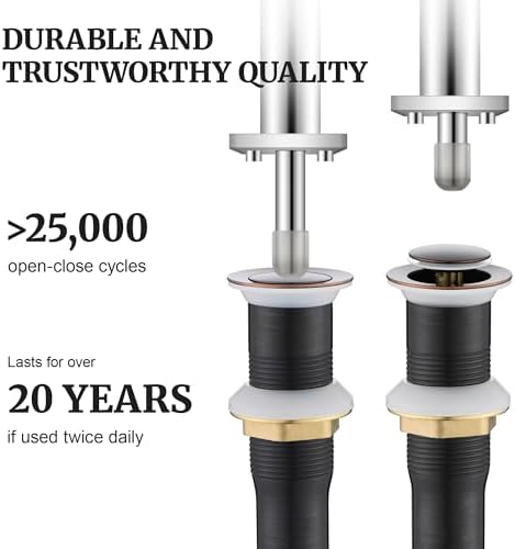 Ultimate Unicorn Bathroom Sink Stopper, Without Overflow, Oil Rubbed Bronze - Image 5