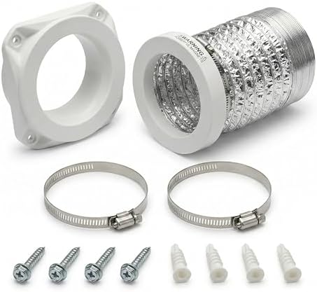 Magnetic Dryer Vent Kit for Tight Spaces by myteruaceei
