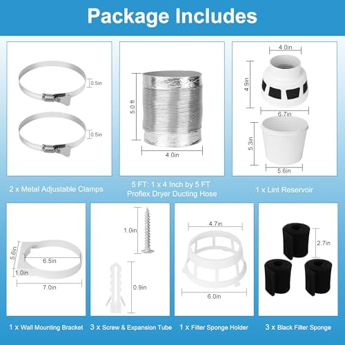  Oterbear 3 in 1 Indoor Dryer Vent Kit - Image 2