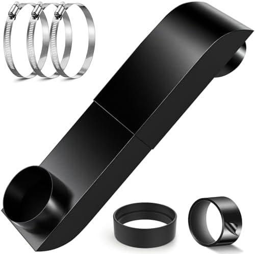 Periscope Dryer Vent, 9.5-14.5" Adjustable Dryer Vent Upgraded 304 Stainless by Popbee