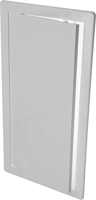 8" x 16" White ABS Plastic Plumbing Access Panel - Image 8