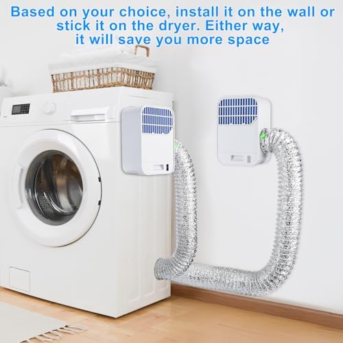 3-in-1 Indoor Dryer Vent Kit, Upgrade Energy Efficient Dryer Lint Trap - Image 6