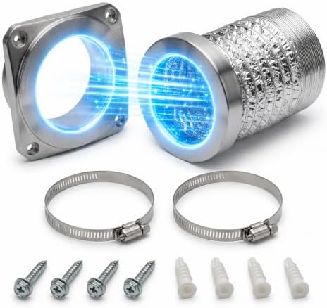 Magnetic Dryer Vent Connector Kit by MyZQDhome