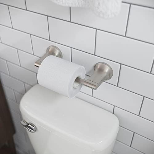 Pfister BPHPFM0GS Pfirst Modern Toilet Paper Holder, Spot Defense Brushed Nickel - Image 6