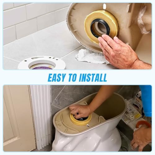 MENNTY Toilet Wax Ring with Horn Universal Fit - Image 6