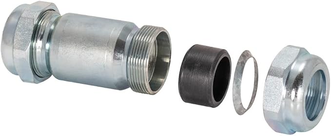 Eastman 4-1/8 Inch Long Pattern Compression Coupling, 3/4 Inch IPS, Galvanized by Eastman