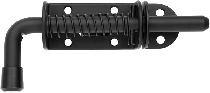JQK Spring Loaded Latch Pin, 304 Stainless Steel Barrel Bolt Thickened 2mm Door by Homeimprovement