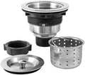 LQS Kitchen Sink Drain Assembly, Kitchen Sink Strainer by LQS
