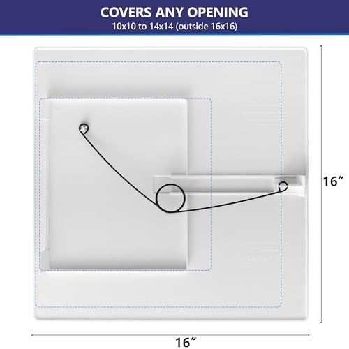 EASY-EXS Access Panels Spring-Fit 14"x14" Square - Image 2