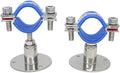 Stainless Steel Adjustable Pipe Clamp Bracket by NOVSINO