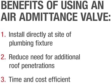 Oatey Air Admittance Valve, 1-1/2in-2in, 20DFU 39016-1 Each - Image 5
