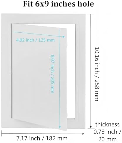 Plastic Access Panel for Drywall - Image 2