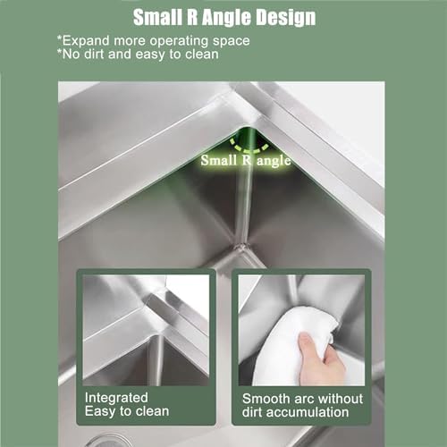 60" 1-Compartment Commercial Sink - Image 5