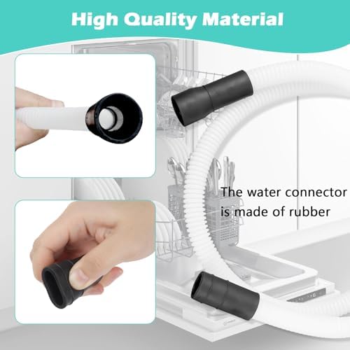 4.5Ft WD24X10062 Dishwasher Drain Hose Compatible - Image 3