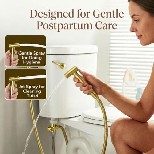 BARROCK Handheld Bidet Sprayer for Toilet, 2 Pack Bidets Faucet for Existing - Image 3