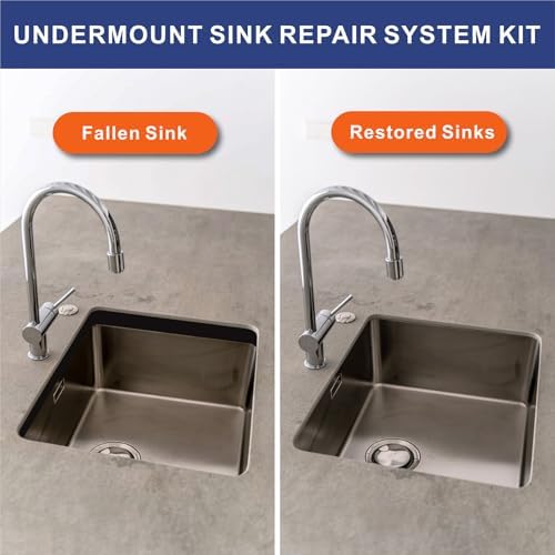 4 Pcs Undermount Sink Brackets, Undermount Sink Support, Undermount Sink Repair - Image 3