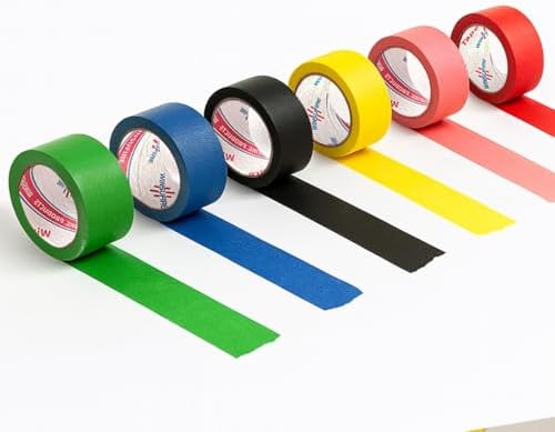 Colored Masking Tape, Colored Painters Tape - Image 4