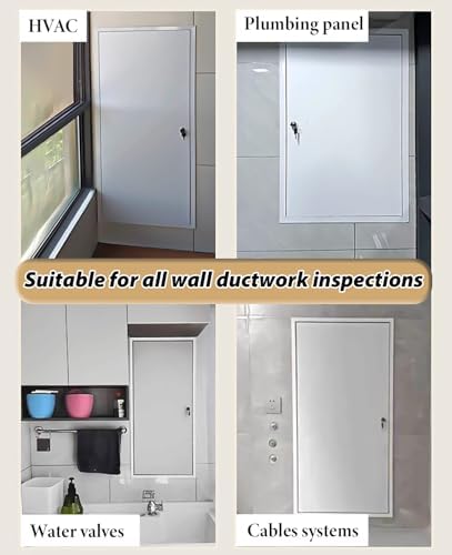 22x30 24x36 36x36 36x48 36x60 Access Door, Exterior Plumbing Wall Access Panel - Image 2