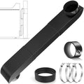 Periscope Dryer Vent, 29-45" Telescoping Dryer Vent Stainless Steel Adjustable by Popbee
