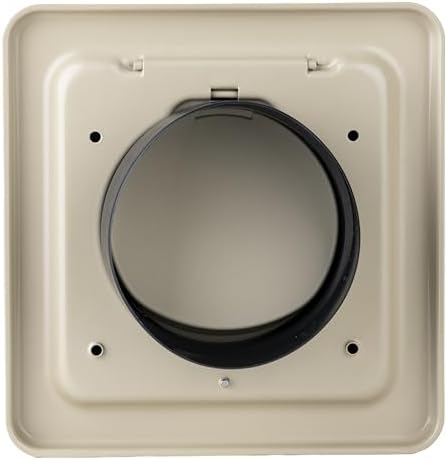 NO-PEST VENT Dual Door Dryer Vent Cover 4 Inch Outdoor, Made in USA, Highest - Image 3