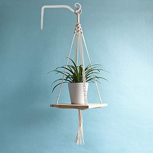 LOOGI Hanging Plant Bracket, Wall Hook Plant Hanger 6 Inch Decorative Hooks - Image 4