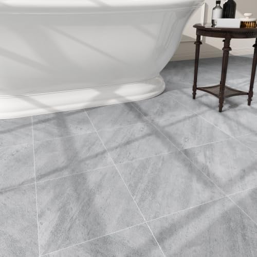40 Pack Cover 40 Sq.Ft Peel and Stick Floor Tiles, 12” x 12” Self Adhesive by HomeUpgradeMadeSimple