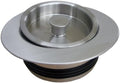 LASCO 03-1075SN Heavy Duty PVC Body Universal Disposal Stopper and Flange Satin by LASCO