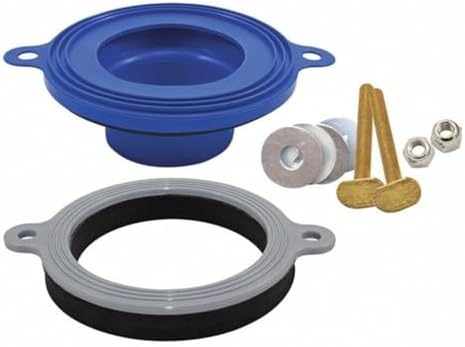 Fluidmaster 7530P4 6” X 6” X 2” Better Than Wax Wax Free Toilet Seal by Fluidmaster
