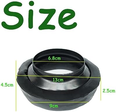 Wax Toilet Seal, Toilet Sealing Ring, Thick Toilet Bowl Soft Rubber Ring Gasket - Image 2