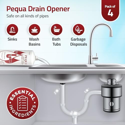 PEQUA INDUSTRIES Pequa Heavy Duty Drain Opener, Fast-Acting Formula, Industrial - Image 3