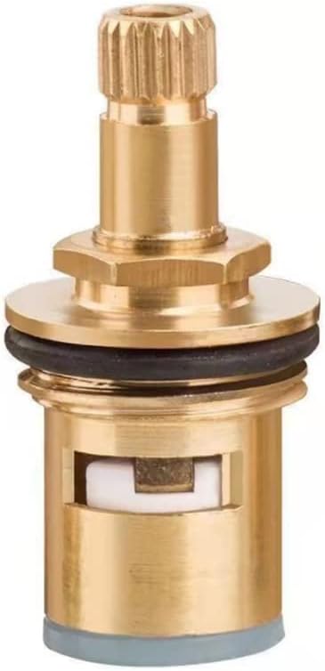 Faucet Ceramic Stem Cartridge Valve, G1/2" Brass Tap Ceramic Disc Cartridge by TOOLSTAR
