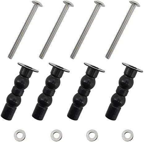 Toilet Seat Hinge Screw Kit for TOTO, Top Mount Toilet, 4 Pack - Image 6