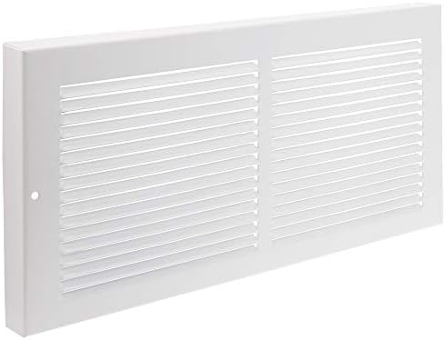 Imperial RG0033 Louvered Steel Painted Baseboard Return Air Grille, 14 x 6-Inch by Imperial