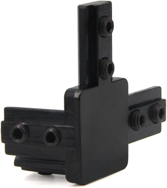 4PCS Black 3-Way End Corner Bracket Connector - Image 3