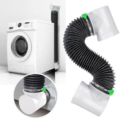 Dryer Vent Hose For Tight Space, Indoor Dryer Vent, Dryer Hose Vent Kit by Nightyling