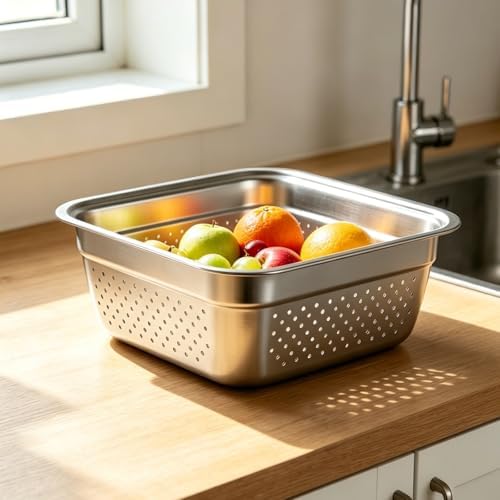 2 Packs Stainless Steel Commercial Floor Drain Strainer - Image 7