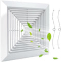 Bathroom Exhaust Fan Cover 12x12 Vent Cover by Unknown