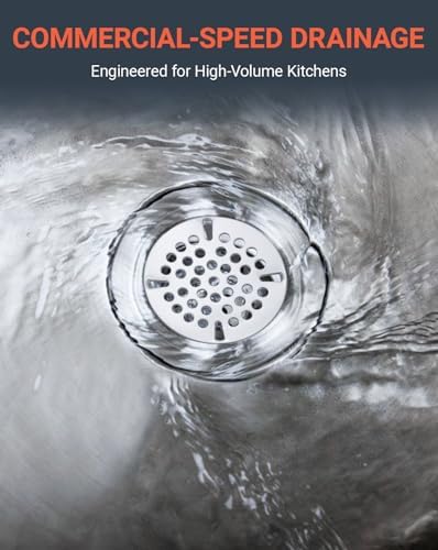 3-1/2" Mop Sink Drain Strainer for Commercial Sink Drain Cover - Image 4