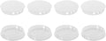uxcell 8Pcs Plastic Hole Plugs, 60mm Flush Type Panel Plugs, Round Snap by uxcell