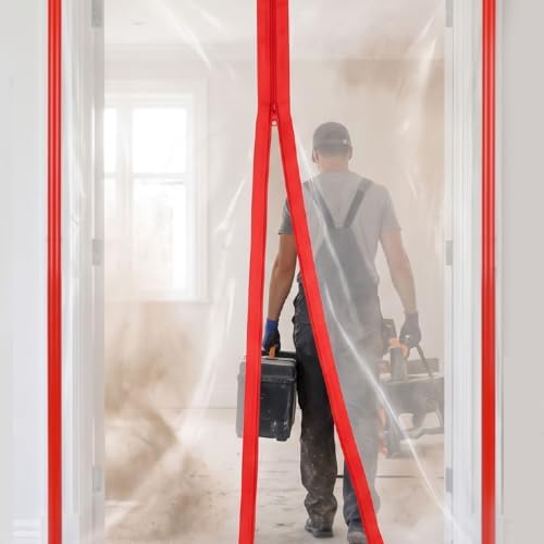 10 Ft Adjustable Dust Barrier Pole Kit - Image 4