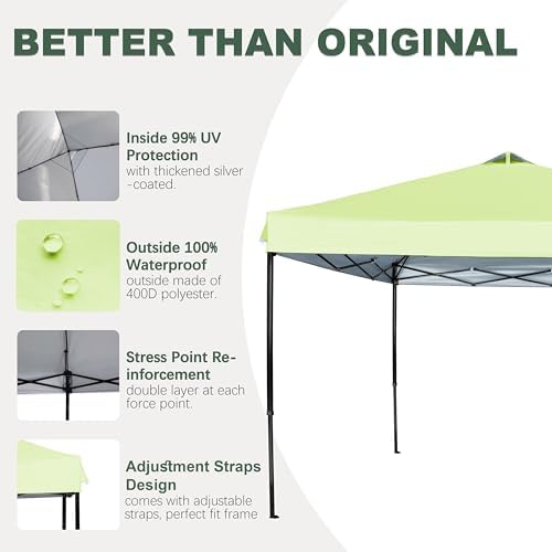 10x10 Canopy Replacement Top - Image 3
