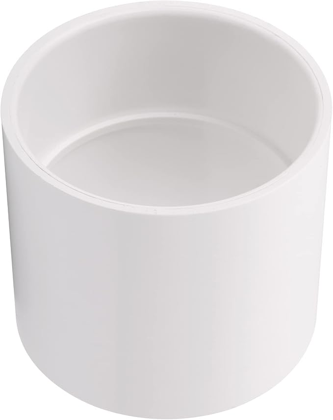4" PVC Pipe Coupling Adapter Pipe Fittings Contractor Pack Schedule 40 Heavy by Lswteiz